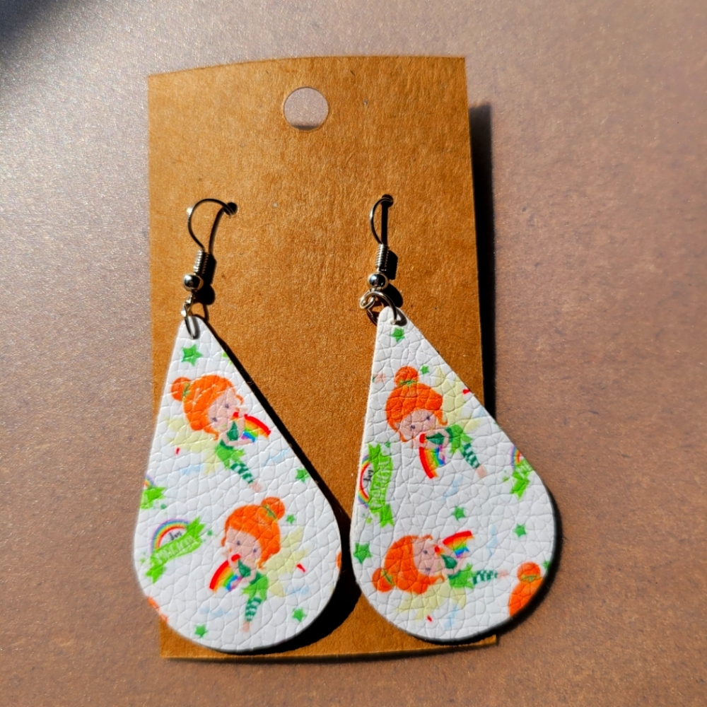 Handmade St. Patrick's Day Earrings